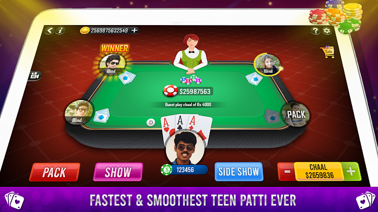 Teenpatti Indian poker 3 patti - 1.0 - (Android)
