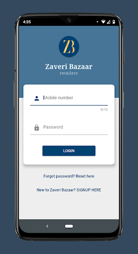 Android application Zaveri Bazaar - Buyer app screenshort