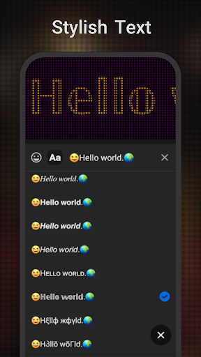 Screenshot of LED Scroller - LED Banner