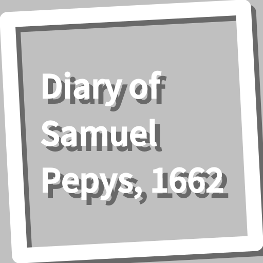 Book, Diary of Samuel Pepys, 1 logo