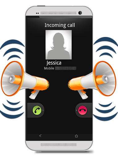 Caller name announcer