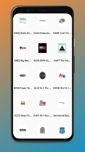 Android application Radio California FM: Radio USA screenshort