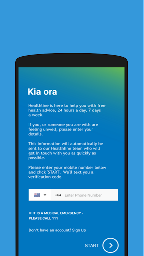 Healthline NZ Screen 2