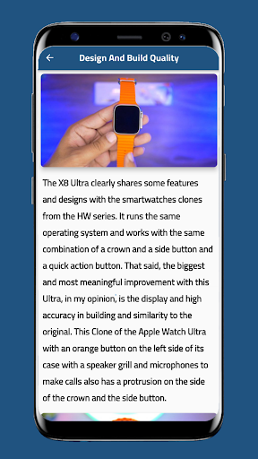 X8 Ultra Smart Watch Guide Screen 3