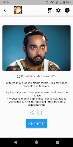 Vista previa de la aplicación