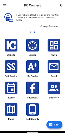 Android application KC Connect screenshort