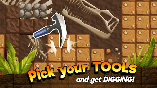 Dino Quest Dig &amp; Discover Dinosaur Game Fossils v1.8.8 Mod (Unlimited Coins) Apk