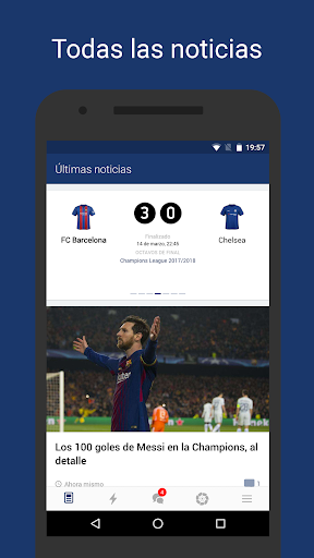 Vista previa de la aplicación