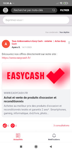 We are Easy Cash Screen 2