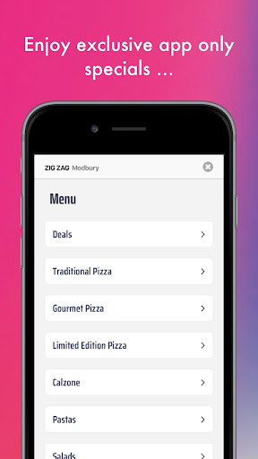 ZigZag Pizzeria Screen 3