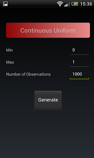 Random Variable Generator Screenshot 2 - AppWisp.com