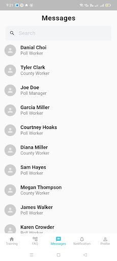 BallotDA: Election App Screen 2