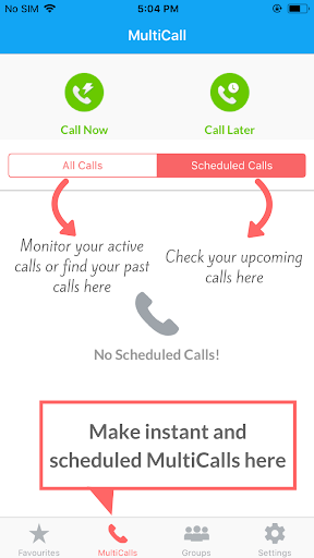 MultiCall – Group calling App screenshots 1