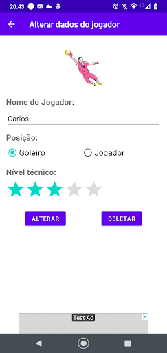 Gerenciador de Peladas Screen 3