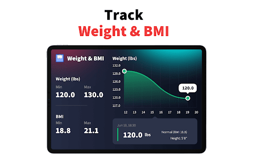 Screenshot of Heart Rate Monitor - Pulse App