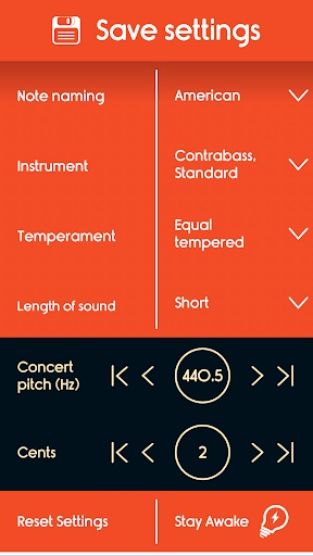 Master Double Bass Tuner Screenshot 3 - AppWisp.com