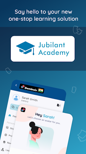 Android application Jubilant Academy screenshort