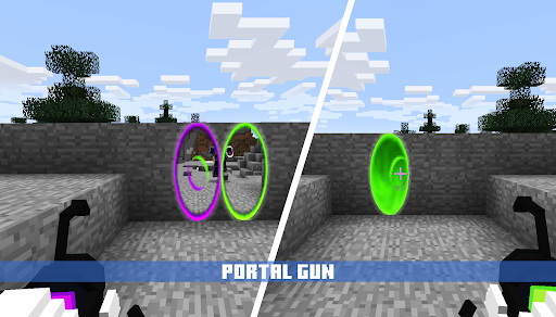 Android application Portal Gun Mod for MCPE screenshort