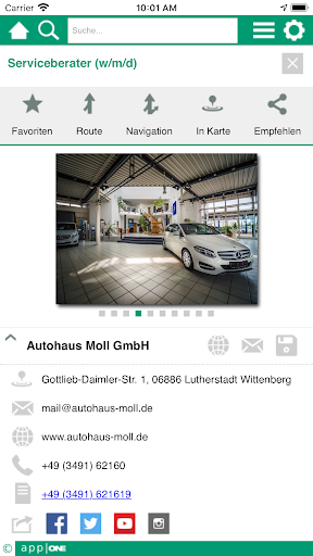 Jobinfo LK Wittenberg appIONE Screen 3