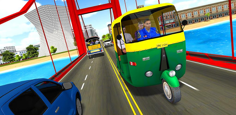City Auto Rickshaw Tuk Tuk Driver: New Games 2020