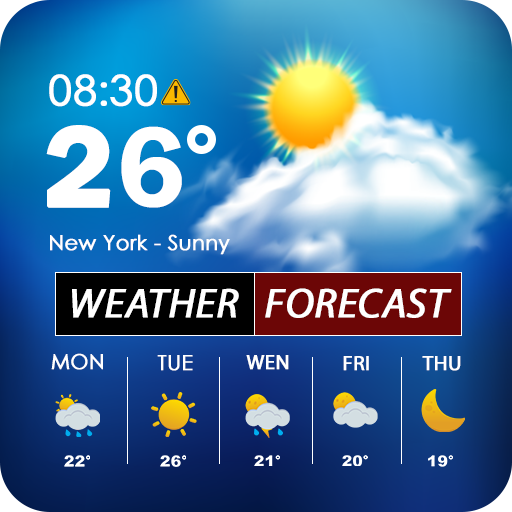 Weather Forecast, Live Weather  Icon