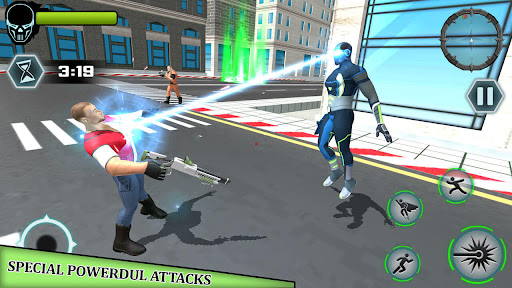 Superhero: Monster City Battle Screen 2
