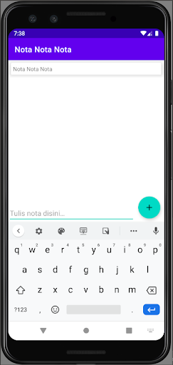 Nota Sampingan Screen 3