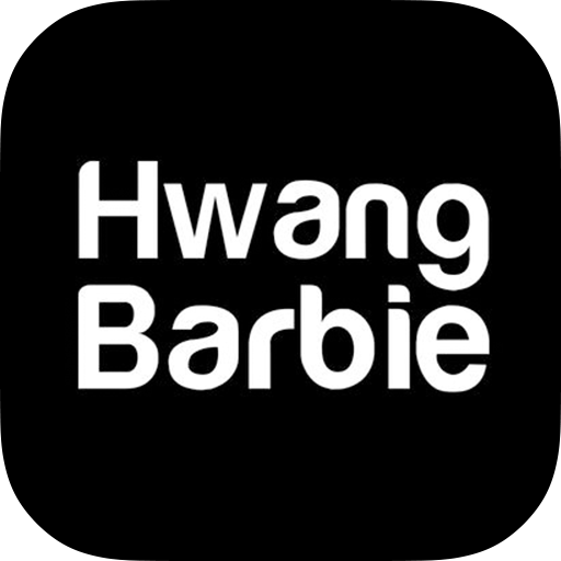 황바비[ hwangbarbie ] logo