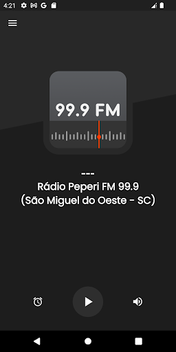Android application Rádio Peperi FM 99.9 screenshort