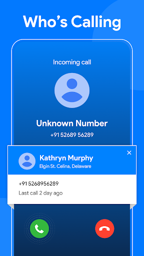 Android application Caller ID & Block screenshort