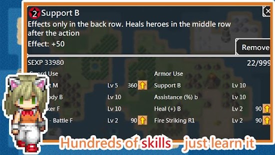 Unlimited Skills Hero Screenshot
