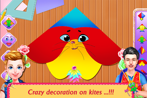 Android application Kites Designer Toddlers Games screenshort