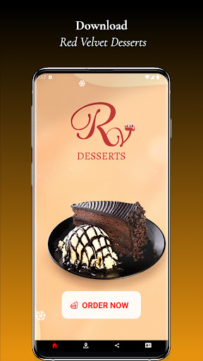 Android application Red Velvet Desserts screenshort