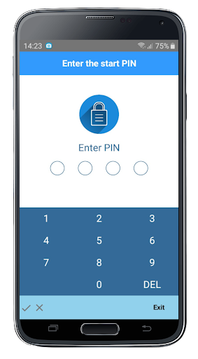 Android application Password Manager screenshort