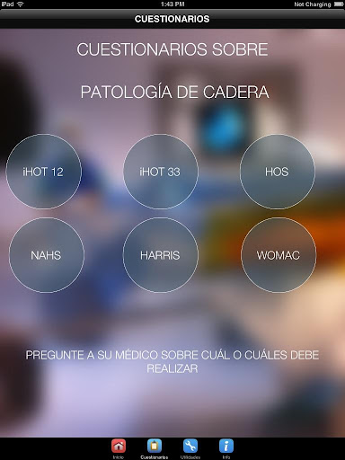 ArtroCadera Screen 2