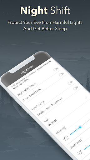 Android application Night Shift : Night Mode screenshort