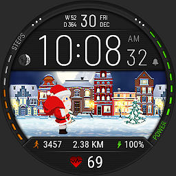 Icon image Christmas Watch Face 3