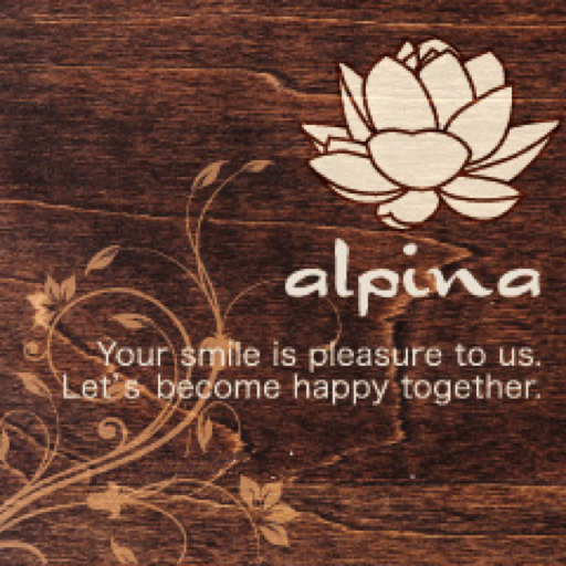 美容室・ヘアサロン alpina（アルピナ）公式アプリ logo