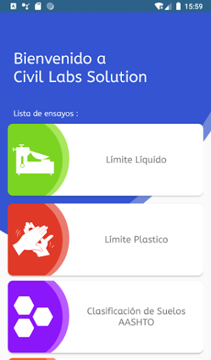 Civil labs solution Screen 2
