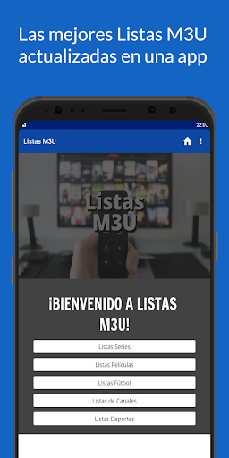 Listas M3U listas de canales