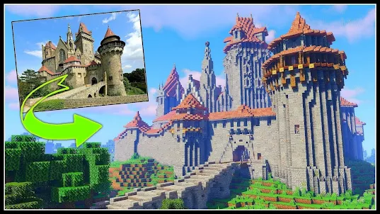 Medieval Castle Maps For MCPE