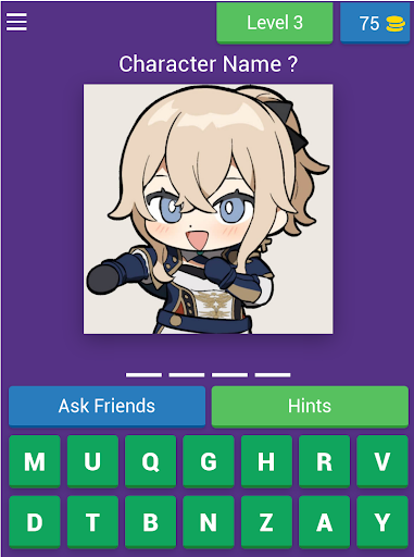 GensQuiz Guess the Character