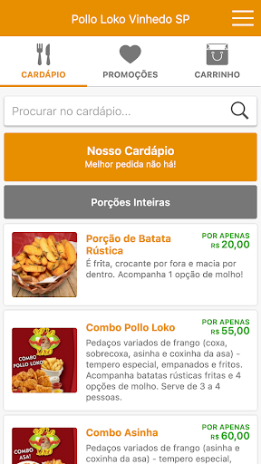 Pollo Loko Vinhedo SP Screen 2