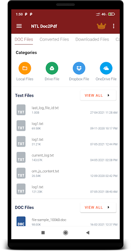 Doc2Pdf - Doc to PDF Converter Screen 2