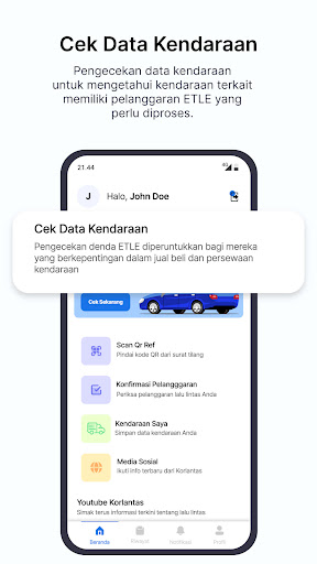 Android application ETLE Nasional screenshort