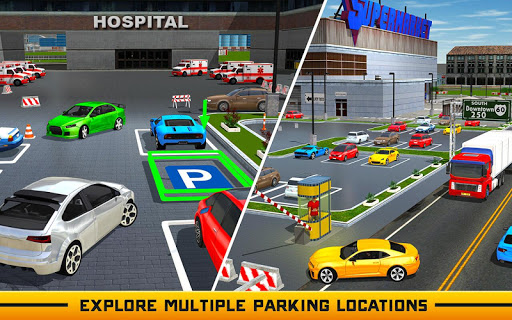 Advance Street Car Parking 3D: City Cab PRO Driver  screenshots 5