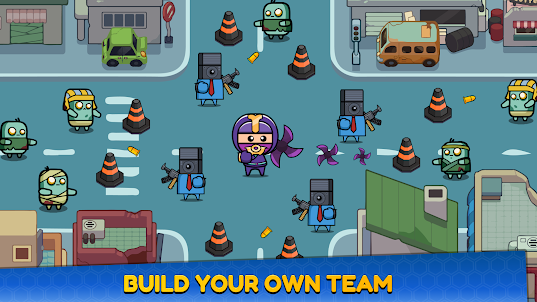 Catch Alien Police Fight