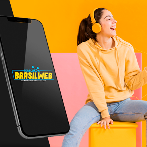 Android application Rádio conecta Brasil web screenshort