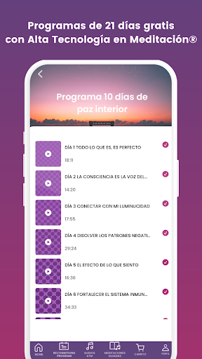 Medita México Screen 2