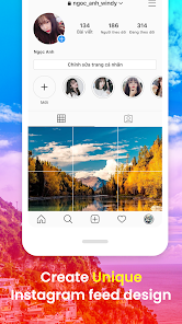 Captura 4 9 Cut: Grids para Instagram android